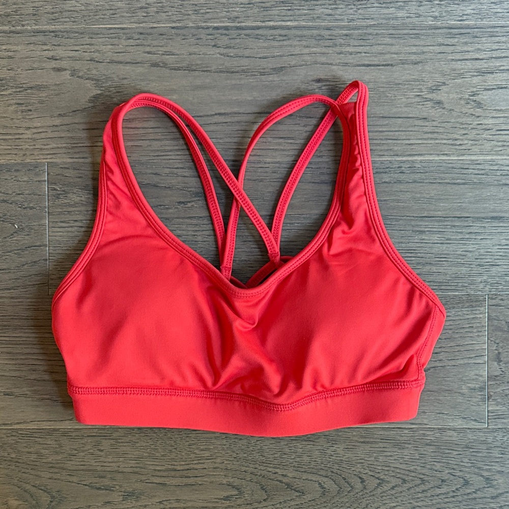 P'tula Vibrant Red Sports Bra